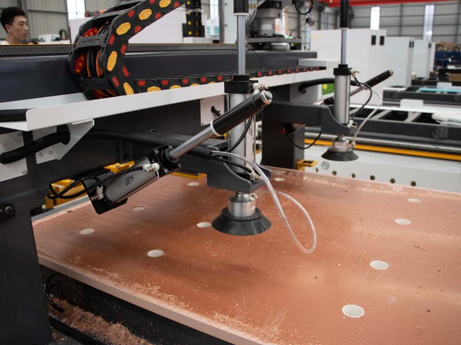 Setup na fresadora CNC